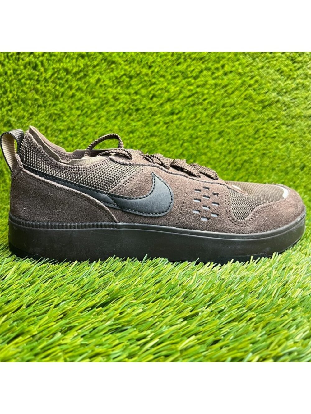 Nike C1TY Street Meat Mens Size 7.5 Baroque‎ Brown Black Athletic Shoes Sneakers